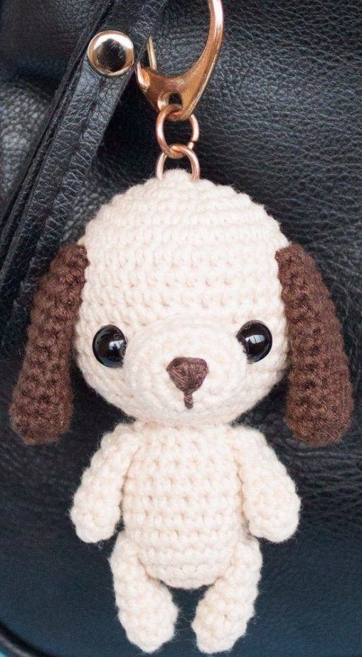 Amigurumi Dog Keychain Free Crochet Patterns – Free Amigurumi Patterns