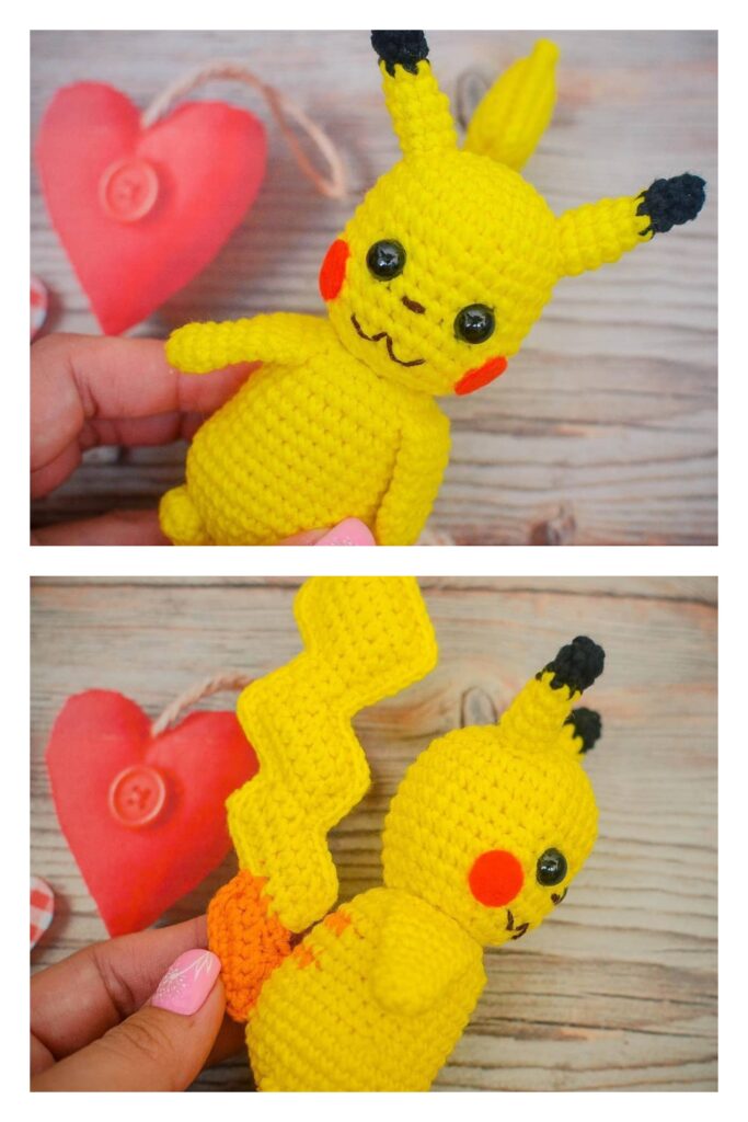 Amigurumi Pikachu Free Crochet Patterns – Free Amigurumi Patterns