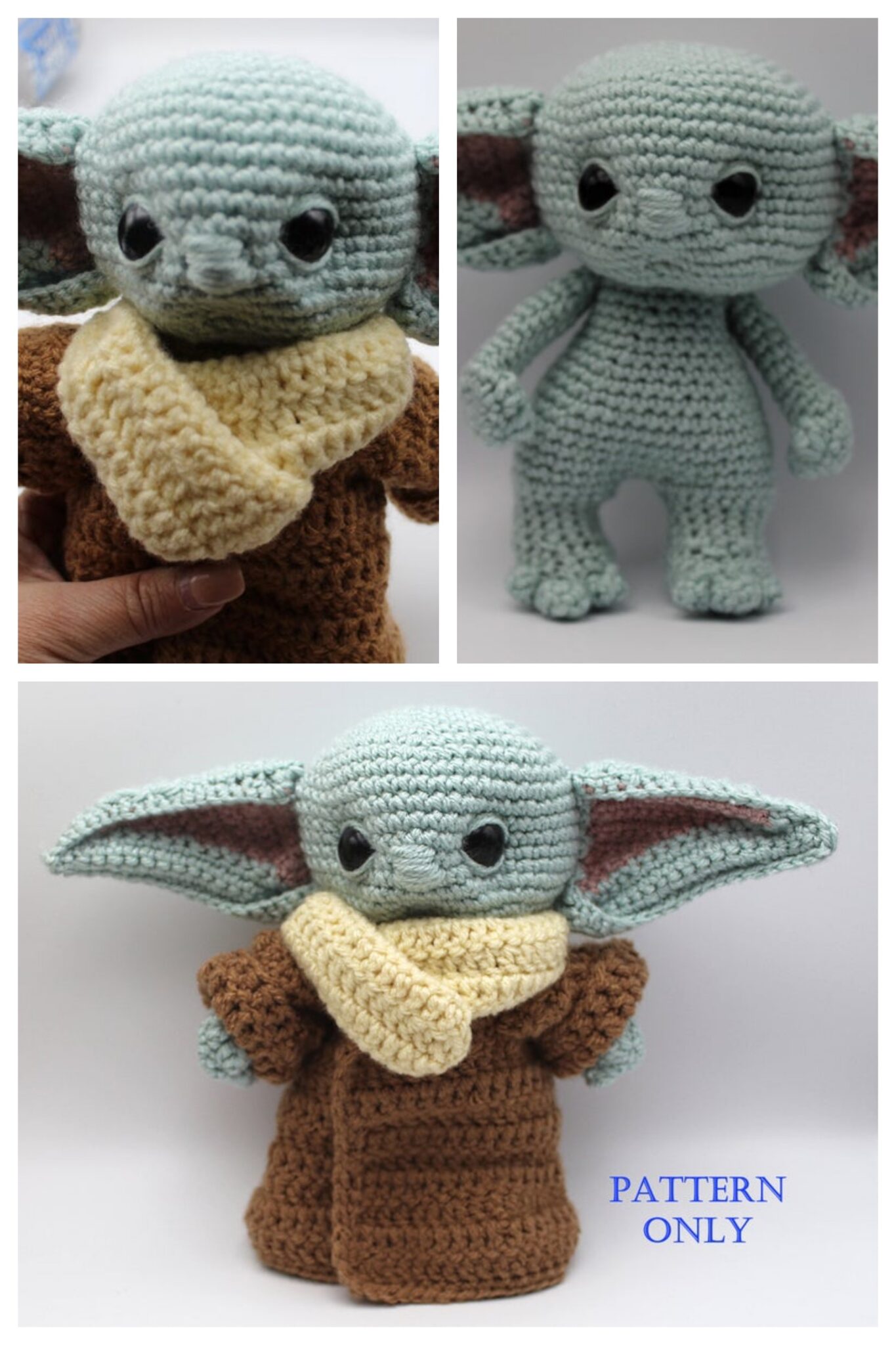 Amigurumi Star Wars Yoda Free Crochet Patterns – Free Amigurumi Patterns