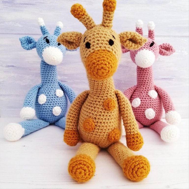 Amigurumi Colorful Giraffe Free Crochet Patterns – Free Amigurumi Patterns